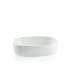 Piet Hein - Superellipsefad porcelain 19*25*6,5 cm - HVID HØJ