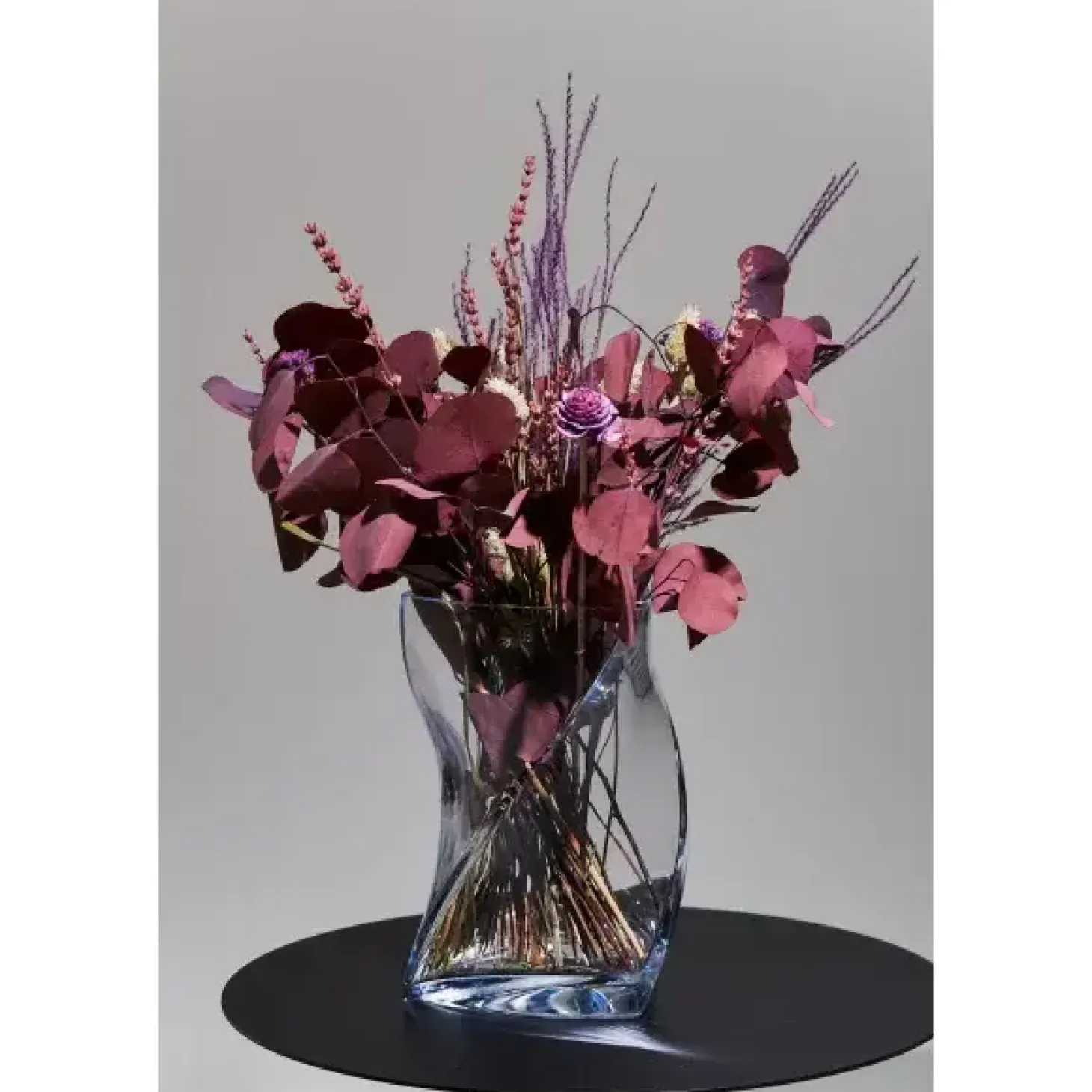 Piet Hein - TWISTER-vase 24 cm - Klar ( 1 lag glas )
