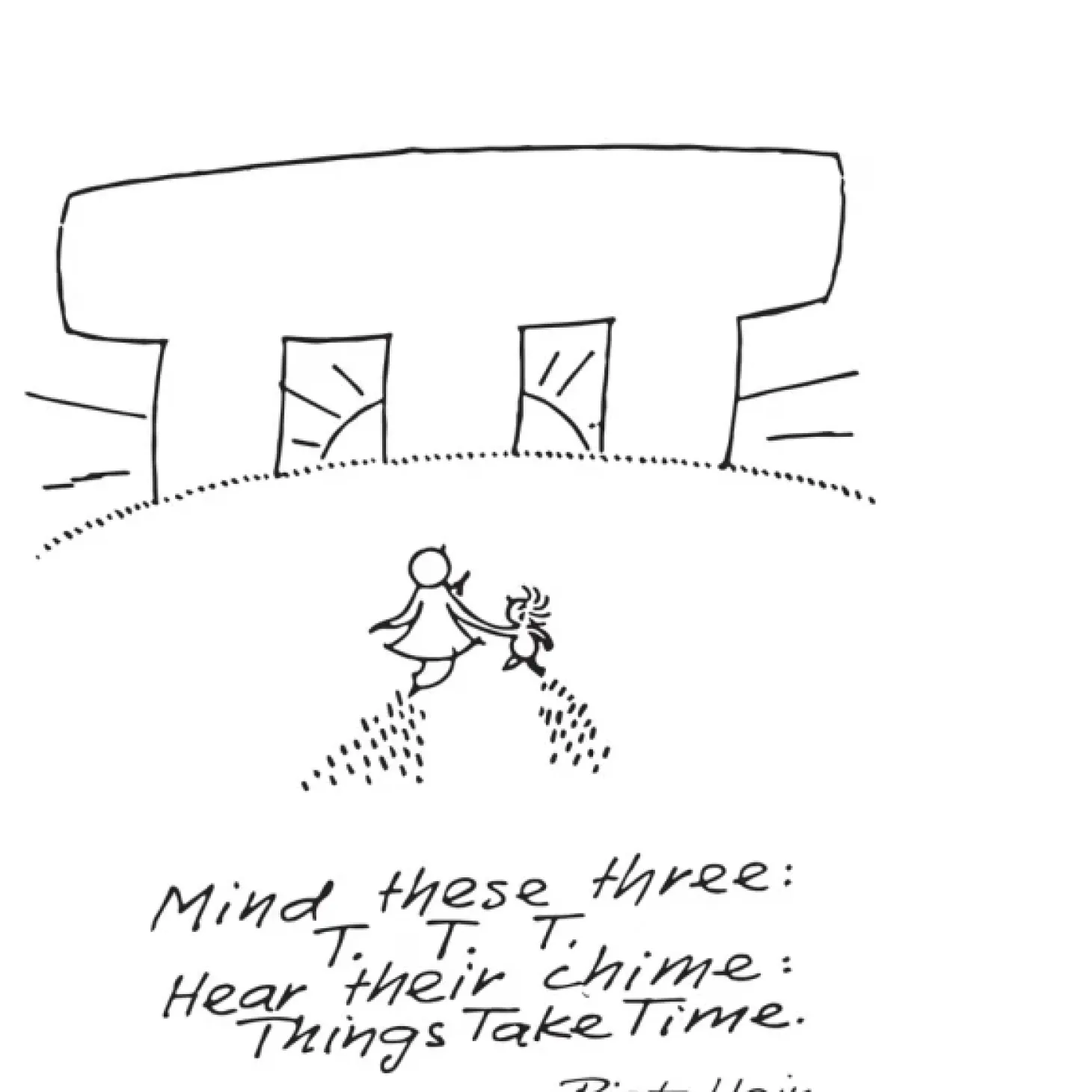 Piet Hein - Vandglas m. gruk: Hvis du ingen.. + Husk de tre...