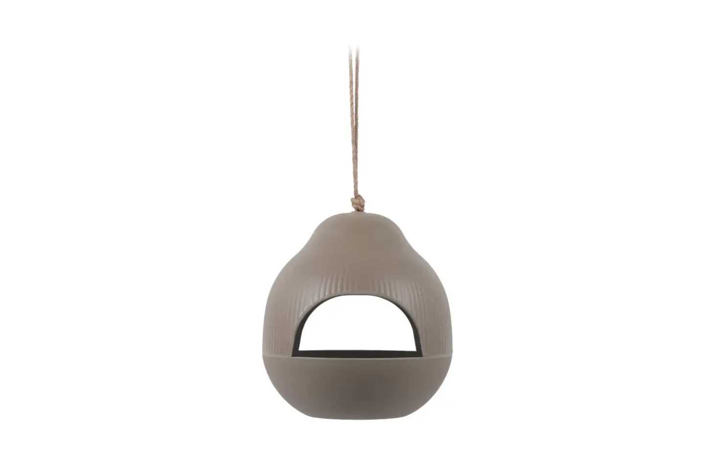Present time - Bird feeder Capullo warm grey