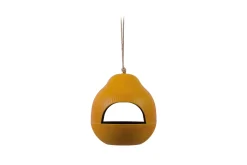 Present time - Bird feeder Capullo ochre yellow