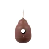 Present time - Bird house Capullo iron red