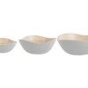 Present time - Bowl set Puro Organic bamboo white