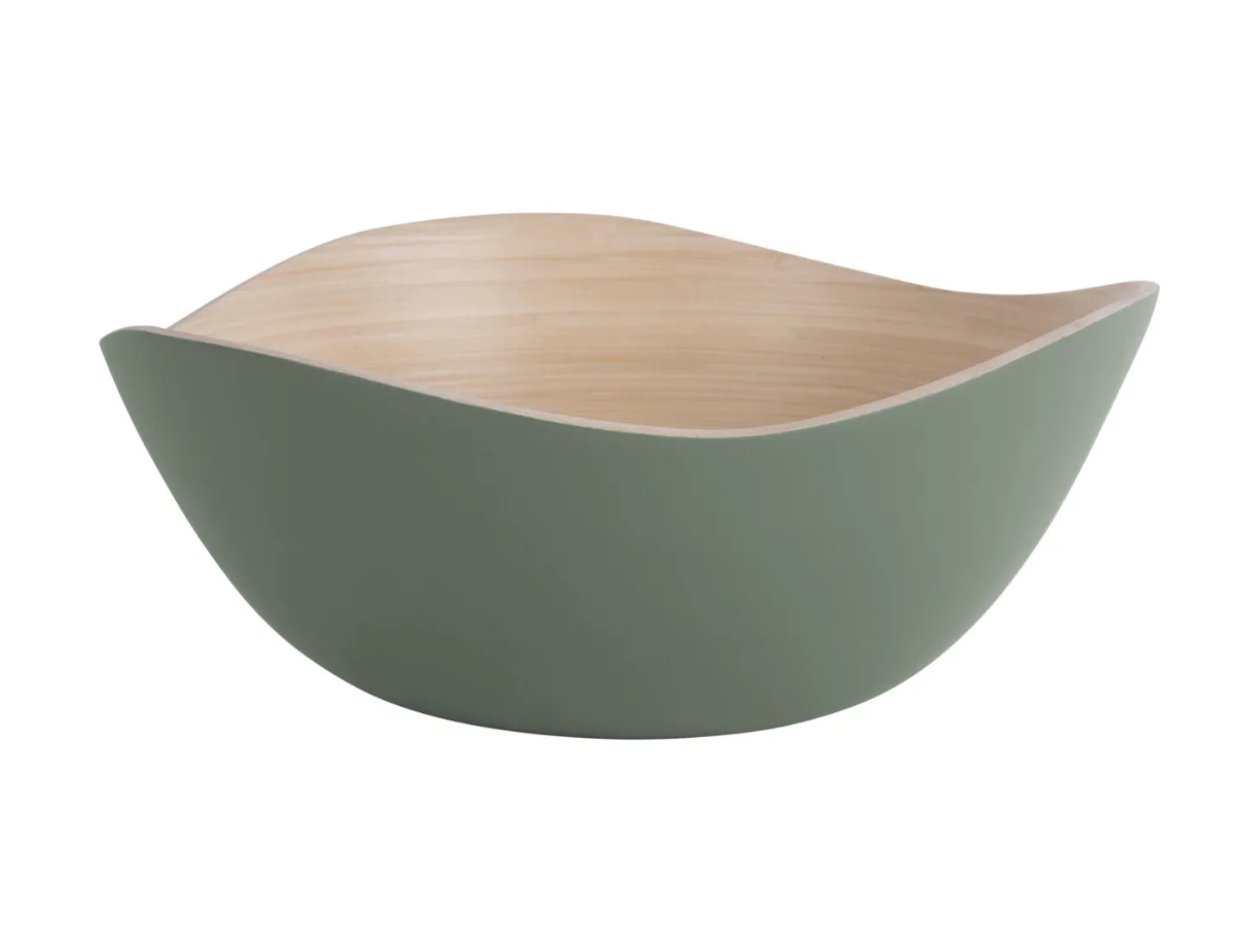 Present time - Bowl set Puro Organic bamboo jungle green