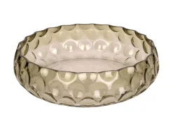 Present time - Bowl Speckles glass large moss green