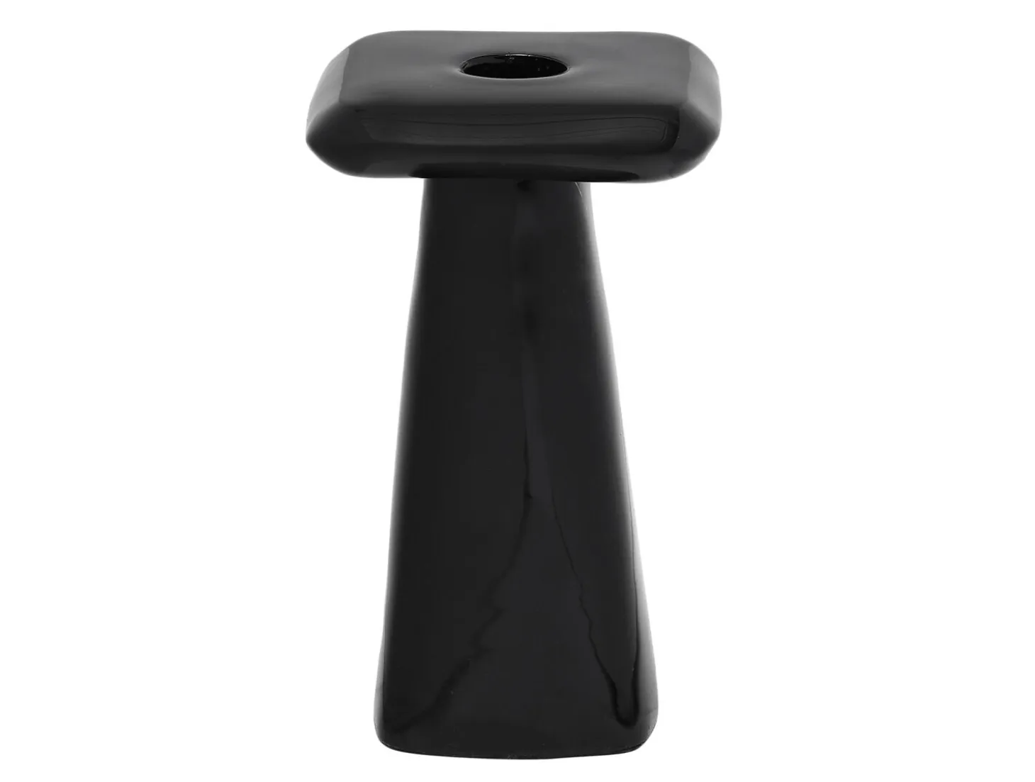 Present time - Candle holder Roca large black