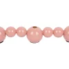 Present time - Candle holder Bubbles straight enamel flamingo pink