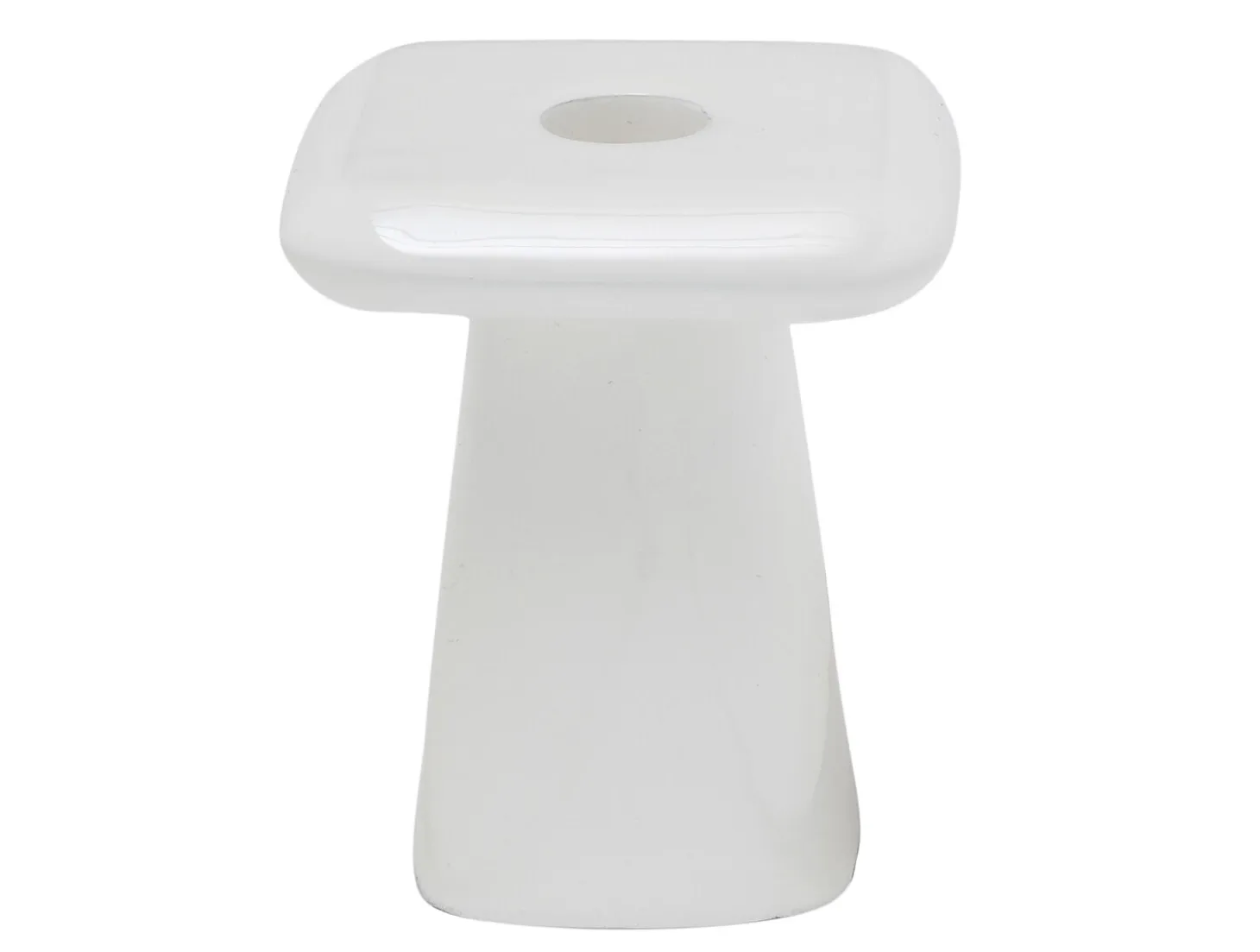 Present time - Candle holder Roca small white