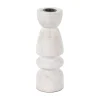 Present time - Candle holder Modelar Medium mango wood white wash
