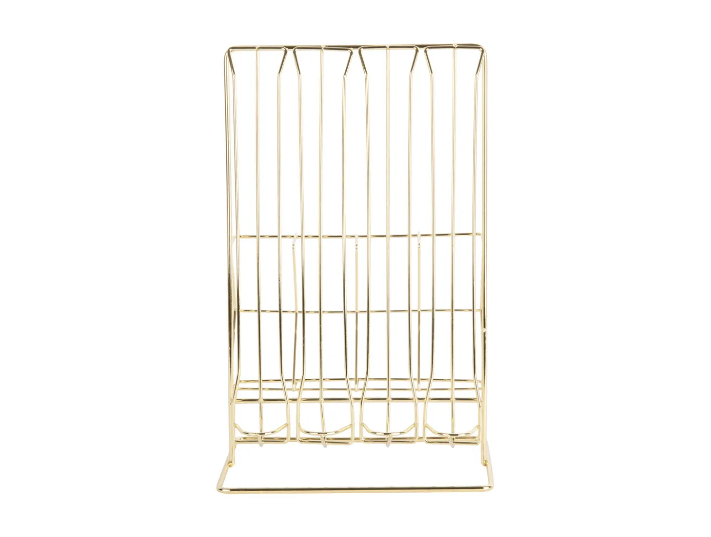 Present time - Coffee cup holder Wired metal gold plated