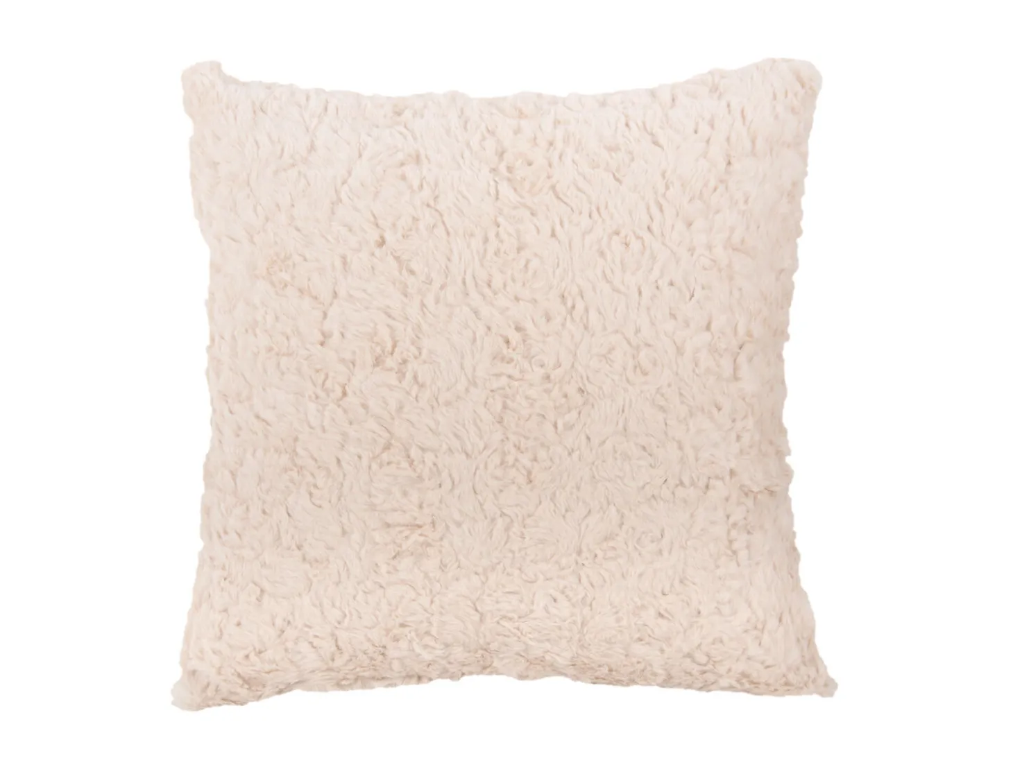 Present time - Cushion Tierno furry off white