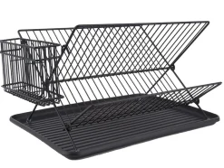 Present time - Dish rack Classic matt black iron