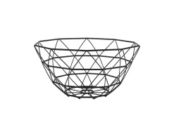 Present time - Fruit Basket Diamond Cut iron black