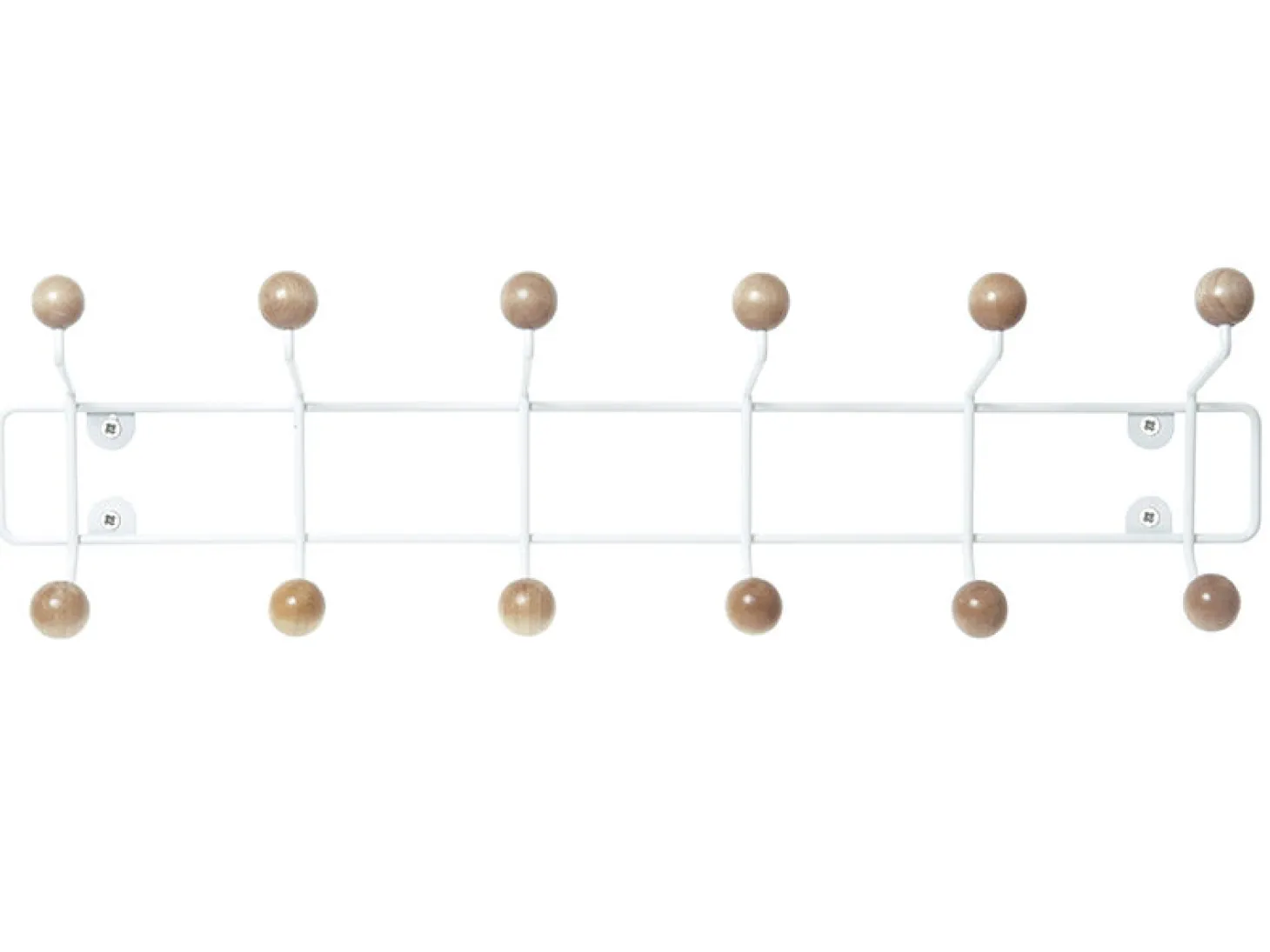 Present time - Hat rack Saturnus w. wooden balls XL