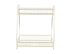 Present time - Kitchen rack Tidy iron gold plated