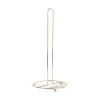 Present time - Kitchen roll holder Wired metal gold plated