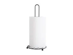 Present time - Kitchen roll holder Wired metal black
