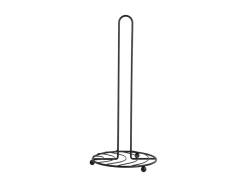 Present time - Kitchen roll holder Wired metal black