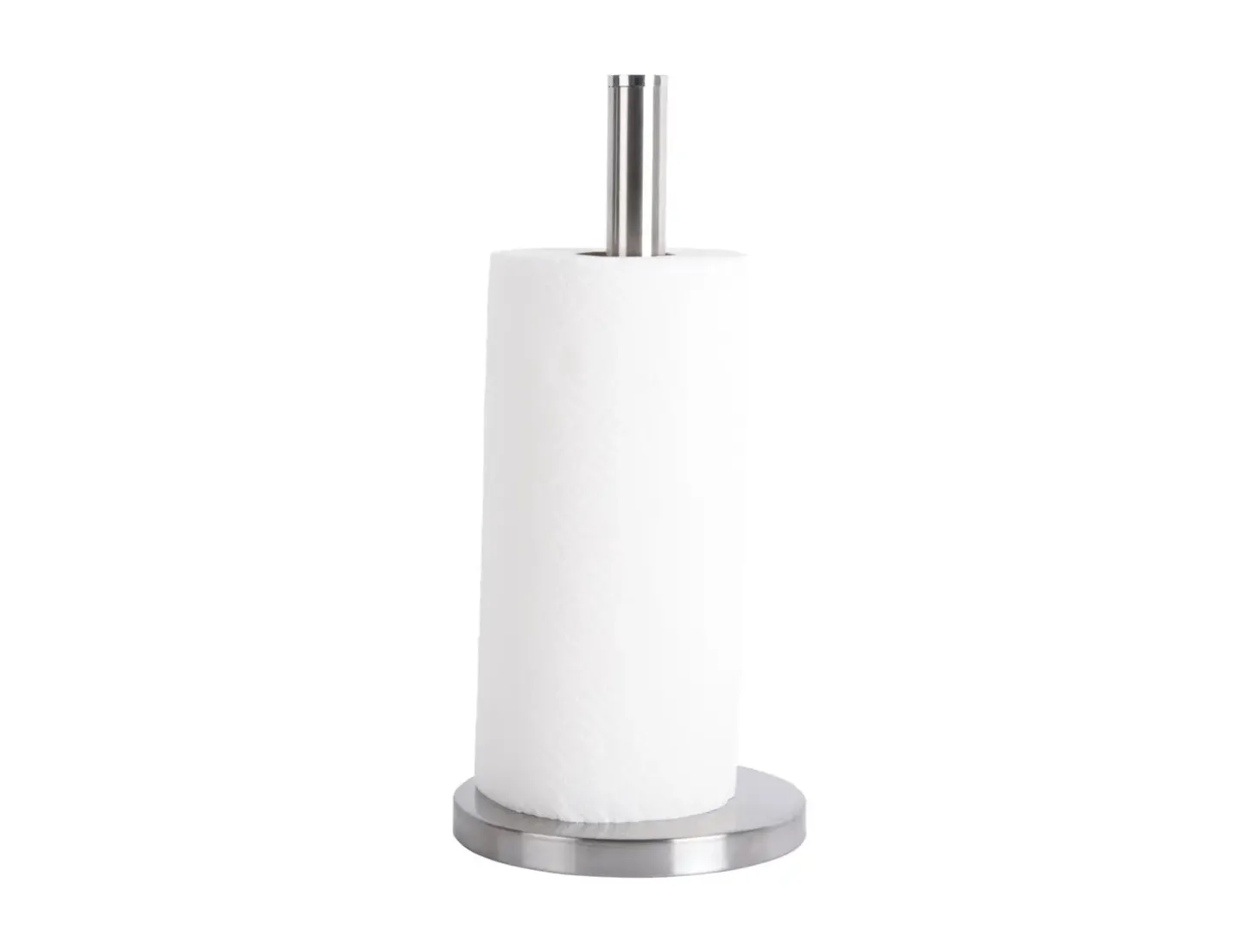 Present time - Kitchen roll holder Clean brushed nickel
