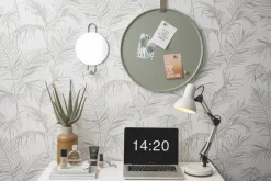 Present time - Memo board Perky iron grayed jade