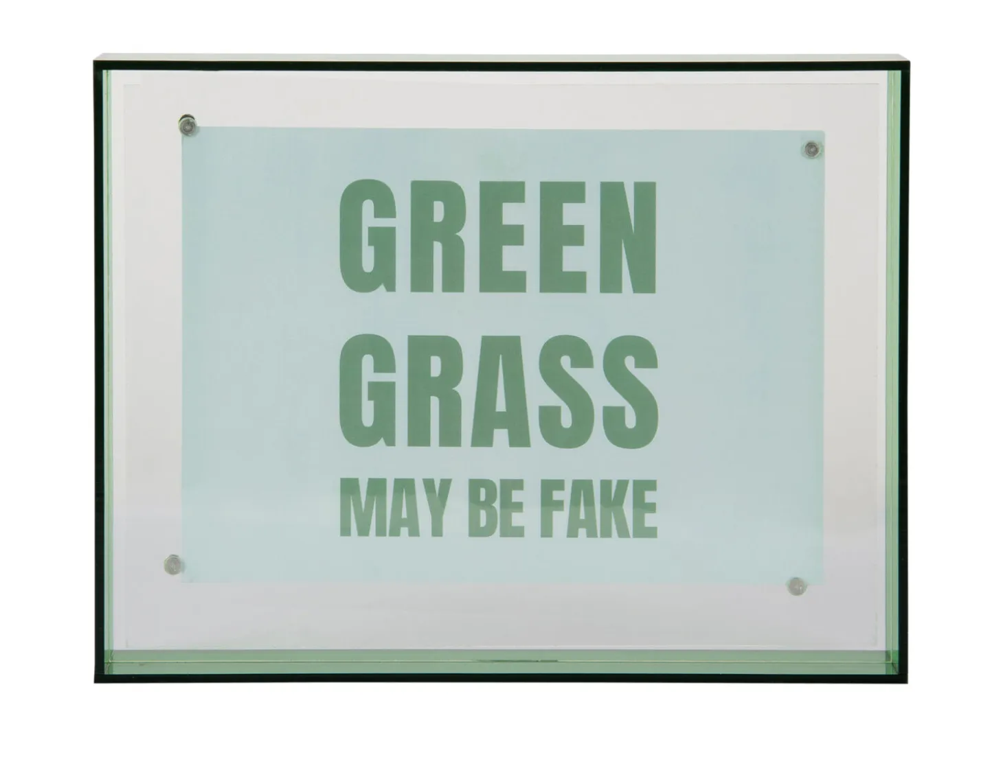 Present time - Photo frame Gayo Large acrylic dark green