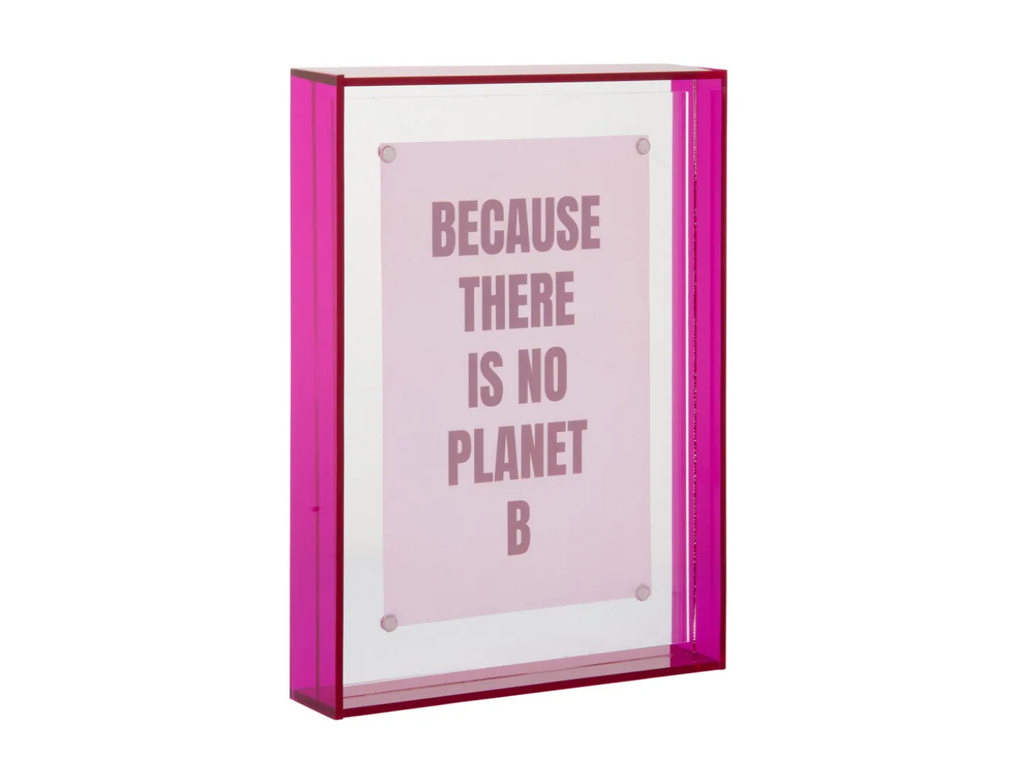 Present time - Photo frame Gayo Medium acrylic purple