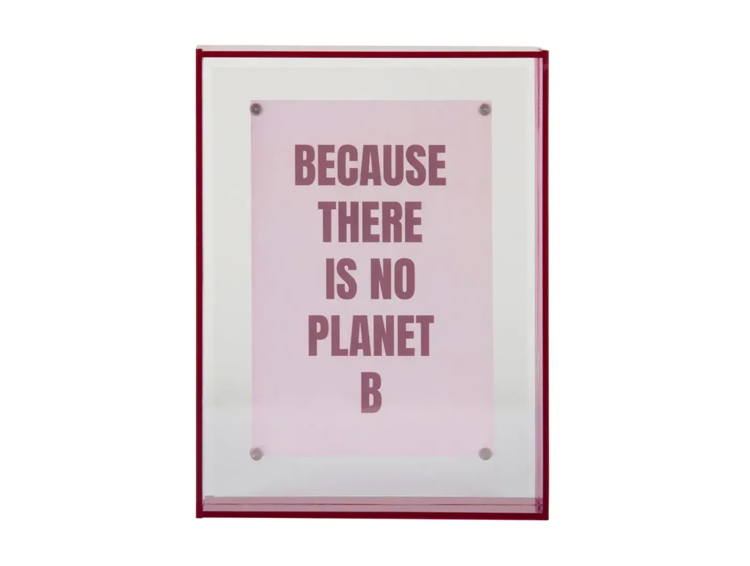 Present time - Photo frame Gayo Medium acrylic purple