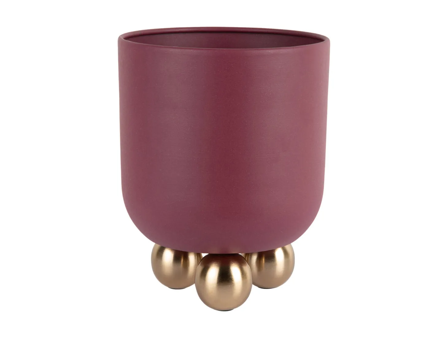 Present time - Plant pot Estilo small dark mauve