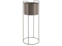 Present time - Plant pot set Essence round iron moss green