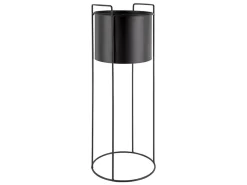Present time - Plant pot set Essence round iron black
