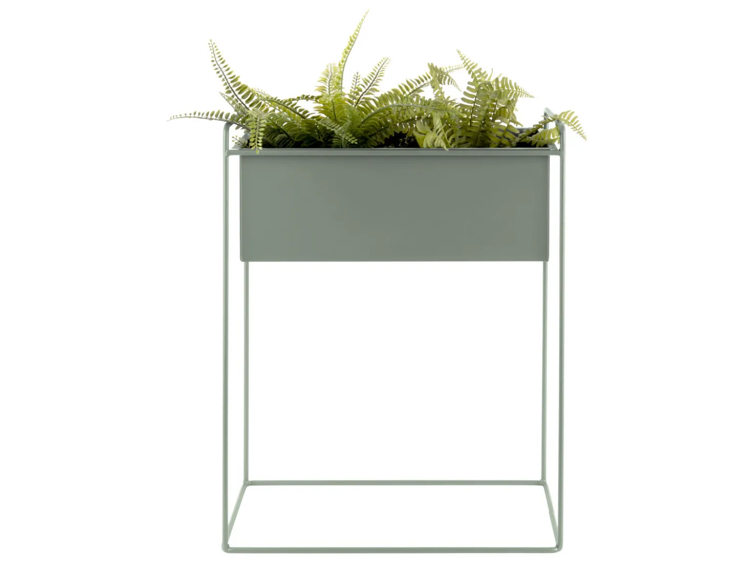 Present time - Plant pot set Essence straight iron jungle green