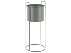 Present time - Plant pot set Essence round iron jungle green