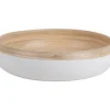 Present time - Salad bowl Puro sphere bamboo white