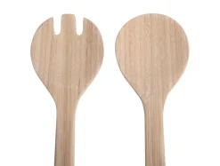 Present time - Salad server set Puro bamboo jungle green