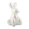 Present time - Statue Balloon Bunny large ceramic white plated