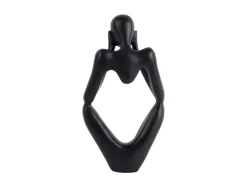 Present time - Statue Dreaming polyresin black