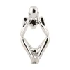 Present time - Statue Dreaming polyresin chrome plated
