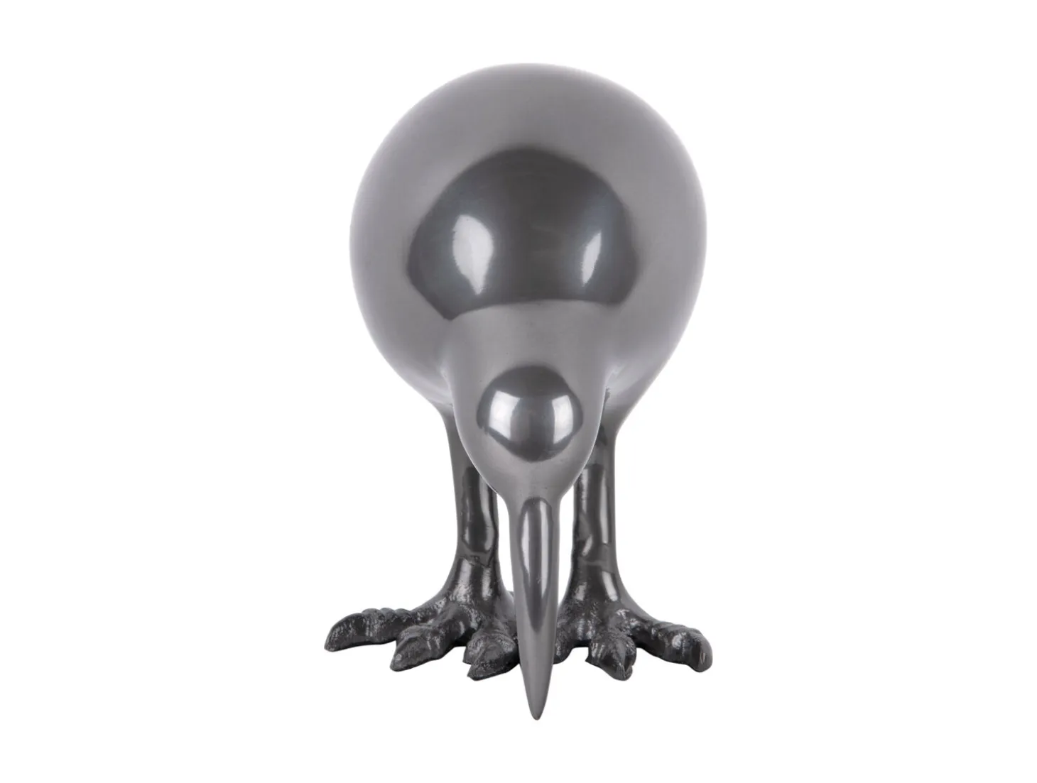 Present time - Statue Kiwi Bird metal gun metal