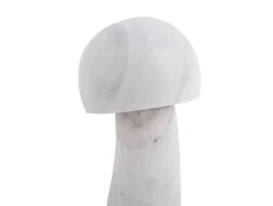 Present time - Statue Mushroom small marble white