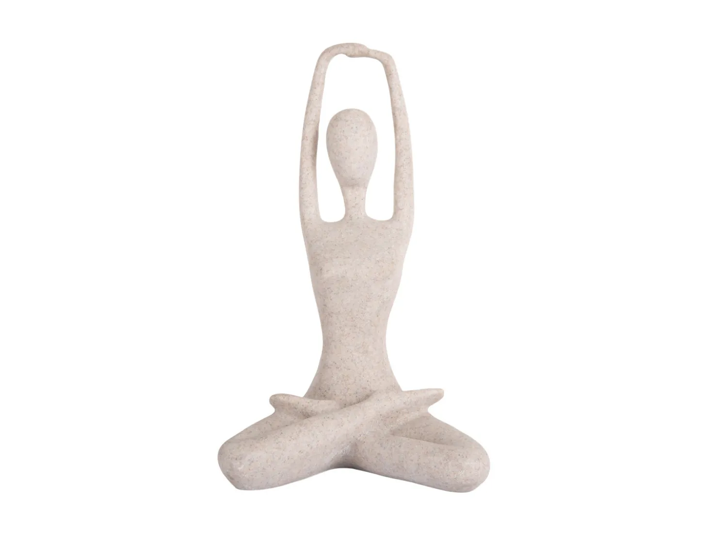 Present time - Statue Stretched Lotus light grey