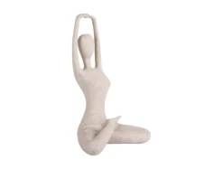 Present time - Statue Stretched Lotus light grey