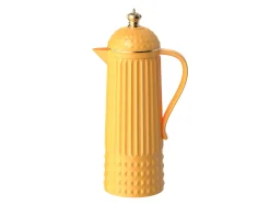 Present time - Thermos bottle Crown bright yellow
