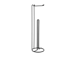 Present time - Toilet roll holder Wired metal black