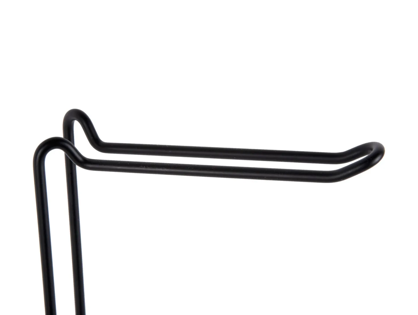 Present time - Toilet roll holder Wired metal black