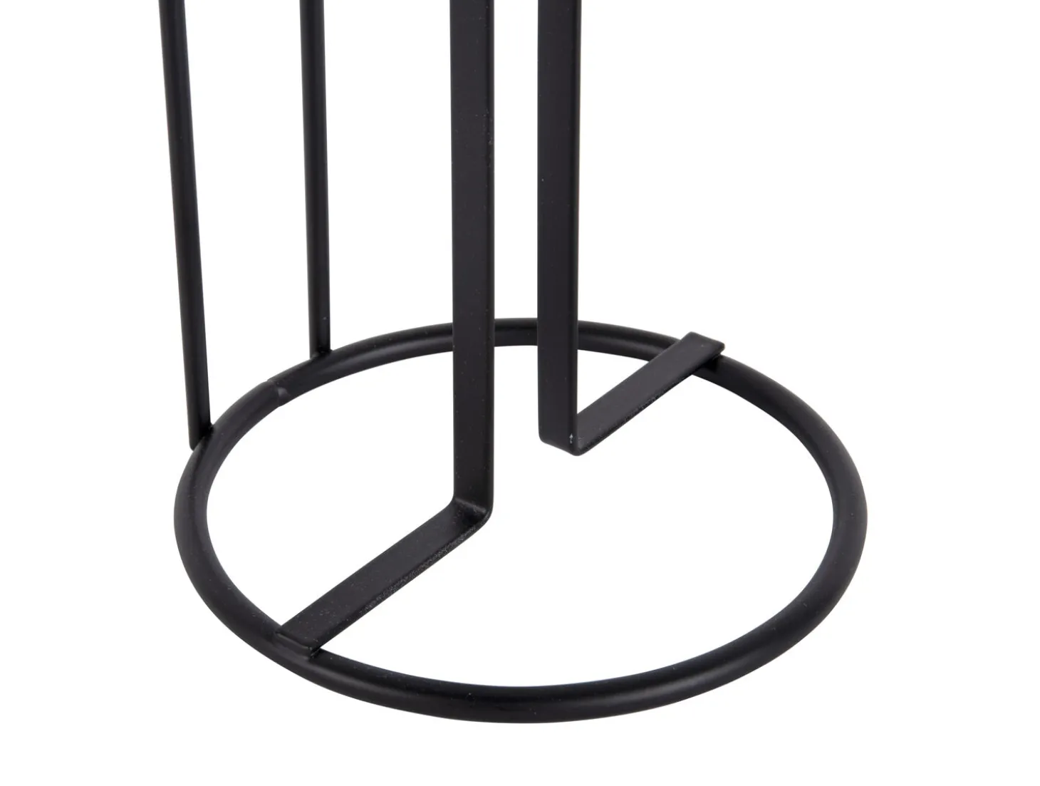 Present time - Toilet roll holder Wired metal black