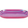 Present time - Tray Animado oval small bright pink w. soft blue