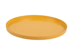 Present time - Tray Servir round extra small bright yellow