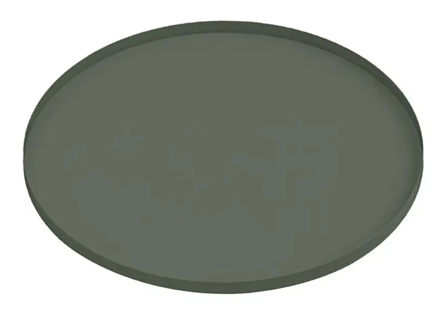 Present time - Tray Servir round large jungle green