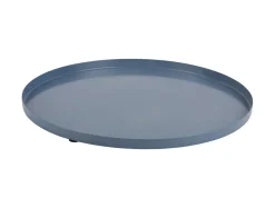 Present time - Tray Servir round medium classic blue
