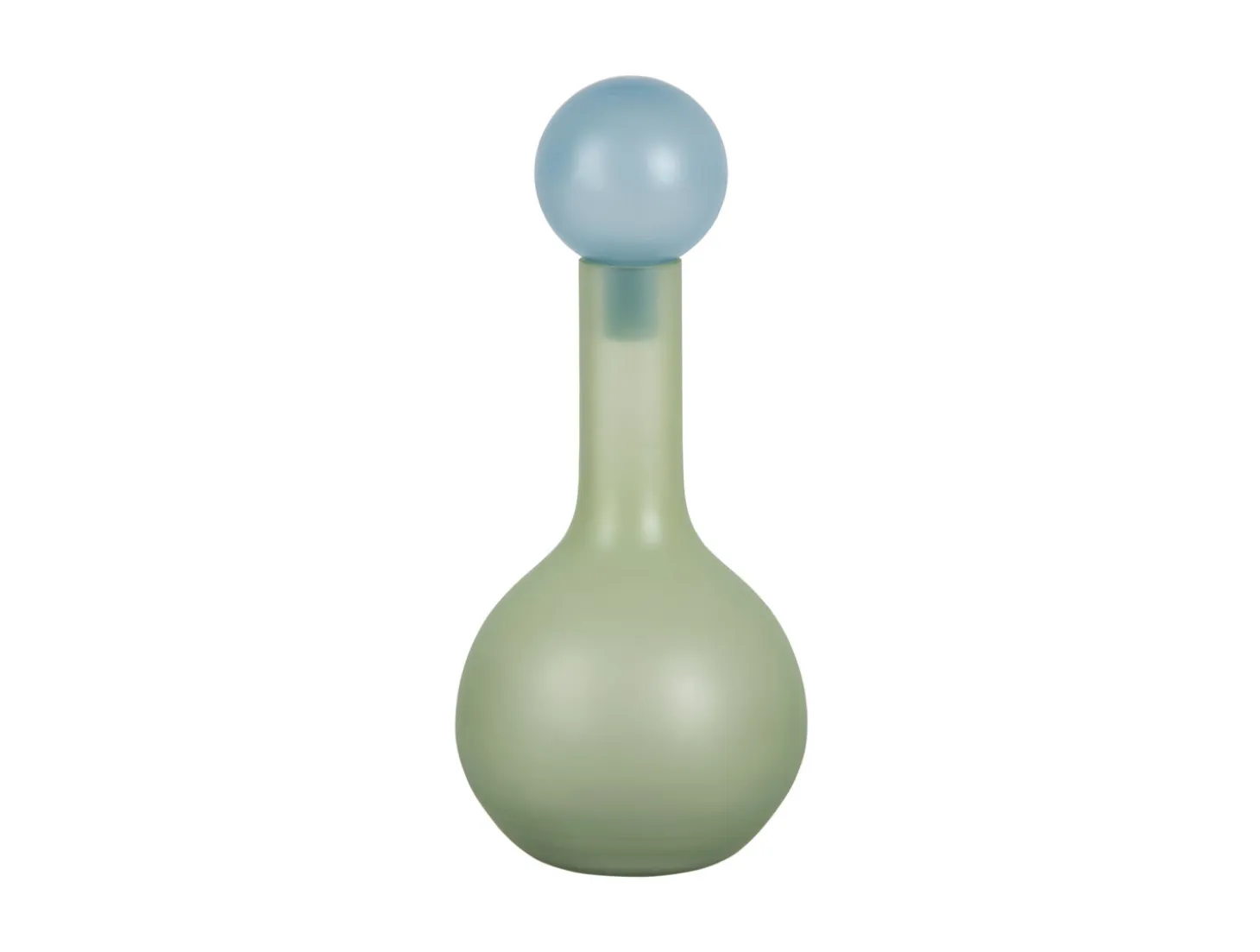Present time - Vase Alegre Globo soft green w. soft blue